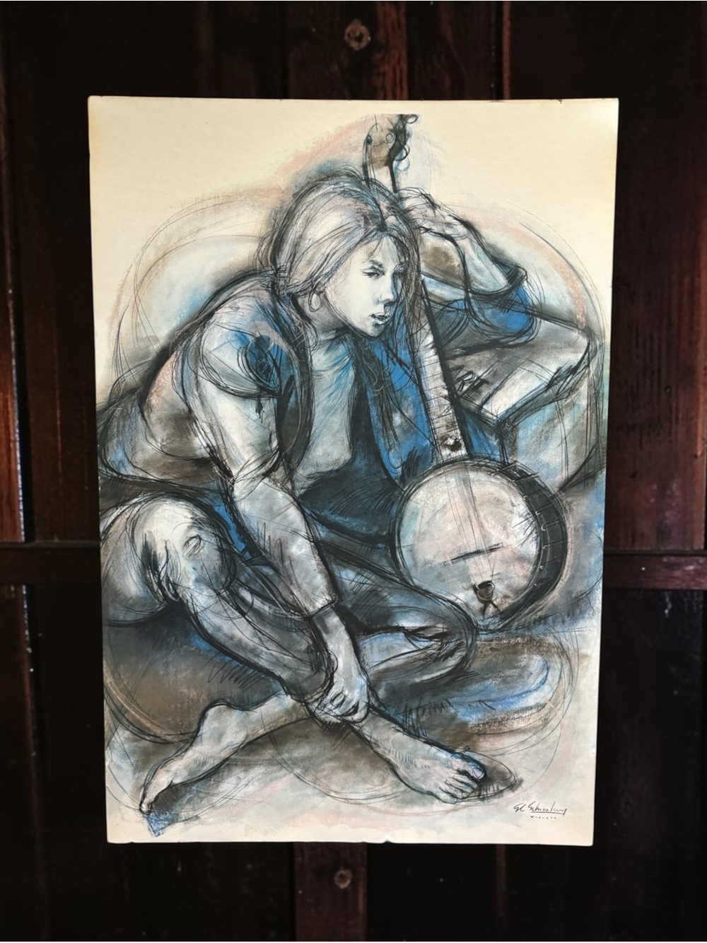 Original "Angel of Bleecker Street" by Sheldon Clyde Schoneberg